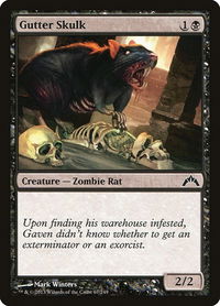 Gutter Skulk - Gatecrash (GTC) #67 - Common Magic: The Gathering Trading Card