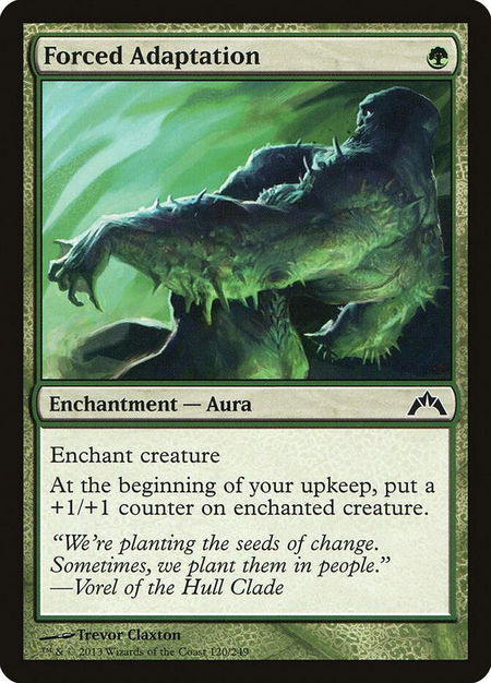 Forced Adaptation - Gatecrash Magic: The Gathering trading card