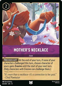 Mother's Necklace - Winterspell (11) #65/204 - Uncommon Disney Lorcana Trading Card
