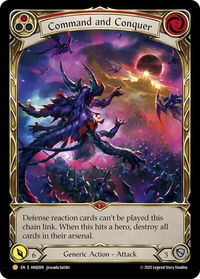 Command and Conquer - Compendium of Rathe - Antiquity Pack (ANQ) #ANQ009 - Legendary Flesh and Blood Trading Card