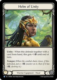 Helm of Unity - Compendium of Rathe (PEN) #PEN044 - Rare Flesh and Blood Trading Card