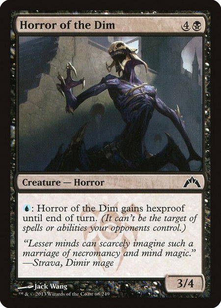 Horror of the Dim - Gatecrash Magic: The Gathering trading card