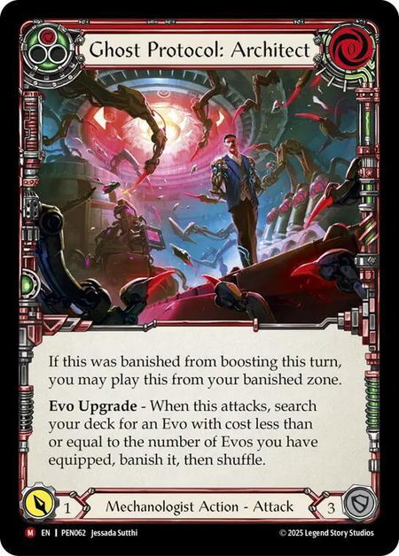 Ghost Protocol: Architect - Compendium of Rathe Flesh and Blood trading card