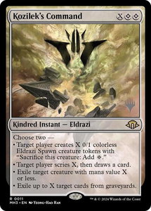 Kozilek's Command - Promo Pack: Lorwyn Eclipsed (PPECL) #11 - Rare Magic: The Gathering Trading Card