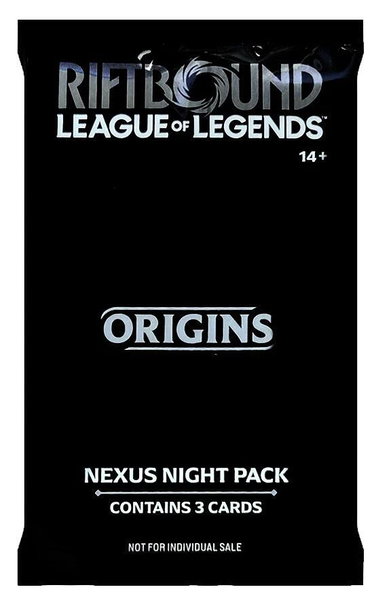 Origins - Nexus Night Promo Pack trading card from Origins Origins - Nexus Night Promo Pack - Origins Riftbound trading card