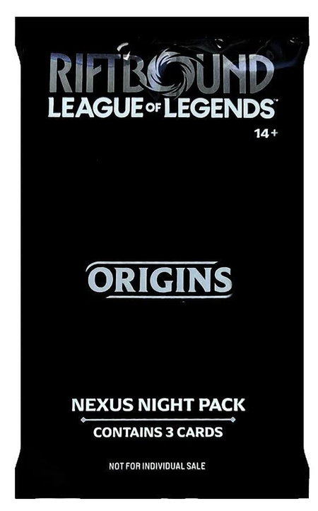 Origins - Nexus Night Promo Pack trading card from Origins Origins - Nexus Night Promo Pack - Origins Riftbound trading card