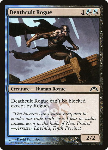 Deathcult Rogue - Gatecrash Magic: The Gathering trading card