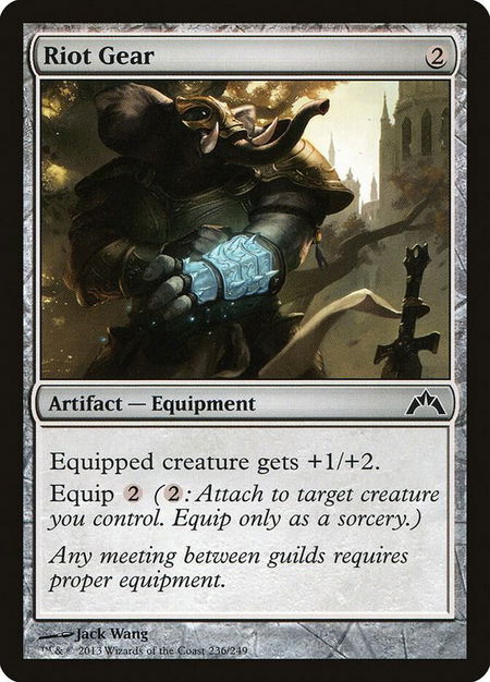 Riot Gear - Gatecrash Magic: The Gathering trading card