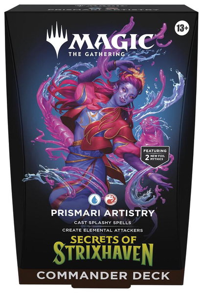 Secrets of Strixhaven Commander Deck - Prismari Artistry trading card from Commander: Secrets of Strixhaven Secrets of Strixhaven Commander Deck - Prismari Artistry - Commander: Secrets of Strixhaven Magic: The Gathering trading card