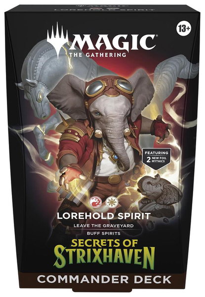 Secrets of Strixhaven Commander Deck - Lorehold Spirit - Commander: Secrets of Strixhaven Magic: The Gathering trading card