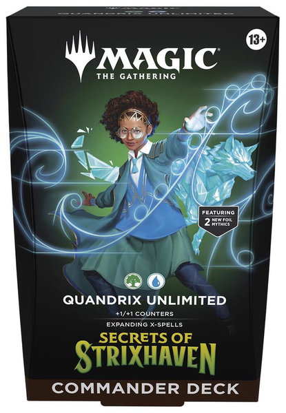 Secrets of Strixhaven Commander Deck - Quandrix Unlimited - Commander: Secrets of Strixhaven Magic: The Gathering trading card