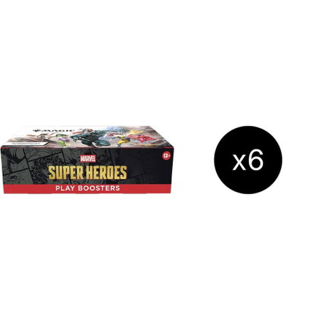 Marvel Super Heroes - Play Booster Display Case - Marvel Super Heroes Magic: The Gathering trading card
