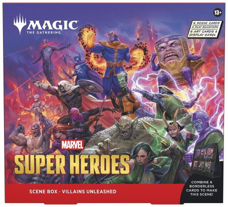 Marvel Super Heroes Scene Box - Villains Unleashed trading card from Marvel Super Heroes Marvel Super Heroes Scene Box - Villains Unleashed - Marvel Super Heroes Magic: The Gathering trading card