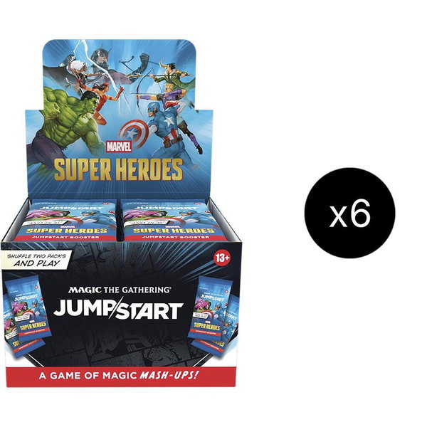 Marvel Super Heroes - Jumpstart Booster Display Case - Marvel Super Heroes Magic: The Gathering trading card
