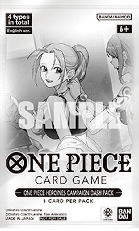 One Piece Heroines Campaign - Dash Pack - Extra Booster: One Piece Heroines Edition One Piece trading card