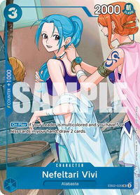 Nefeltari Vivi - EB02-026 - Extra Booster: One Piece Heroines Edition (EB-03) #EB02-026 - Super Rare One Piece Trading Card