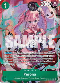 Perona - OP09-034 - Extra Booster: One Piece Heroines Edition (EB-03) #OP09-034 - Rare One Piece Trading Card