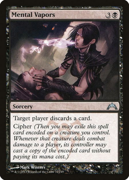 Mental Vapors - Gatecrash Magic: The Gathering trading card