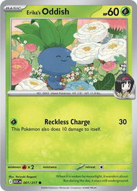 Erika's Oddish - ME: Ascended Heroes (ASC) #001/217 - Common Pokémon Trading Card