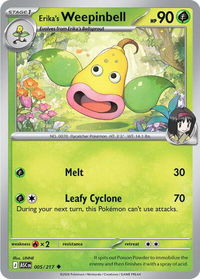 Erika's Weepinbell - ME: Ascended Heroes (ASC) #005/217 - Uncommon Pokémon Trading Card