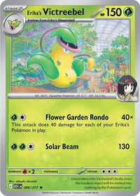 Erika's Victreebel - ME: Ascended Heroes (ASC) #006/217 - Rare Pokémon Trading Card
