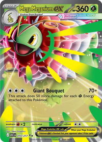 Mega Meganium ex - 010/217 - ME: Ascended Heroes (ASC) #010/217 - Double Rare Pokémon Trading Card