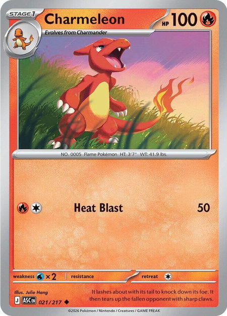 Charmeleon - ME: Ascended Heroes Pokémon trading card