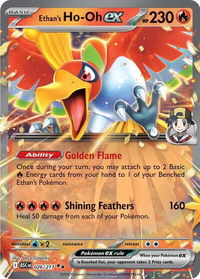 Ethan's Ho-Oh ex - ME: Ascended Heroes (ASC) #026/217 - Double Rare Pokémon Trading Card