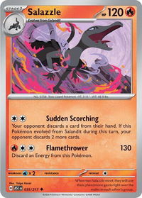 Salazzle - 035/217 - ME: Ascended Heroes (ASC) #035/217 - Uncommon Pokémon Trading Card