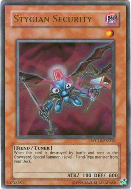 Stygian Security - Yu-Gi-Oh! Video Game Promotional Cards YuGiOh trading card