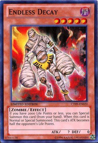 Endless Decay - 2012 Collectors Tin YuGiOh trading card