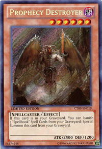 Prophecy Destroyer - 2012 Collectors Tin (CT09) #CT09-EN019 - Secret Rare YuGiOh Trading Card