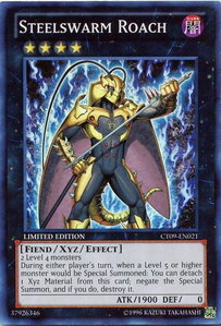 Steelswarm Roach - 2012 Collectors Tin (CT09) #CT09-EN021 - Super Rare YuGiOh Trading Card