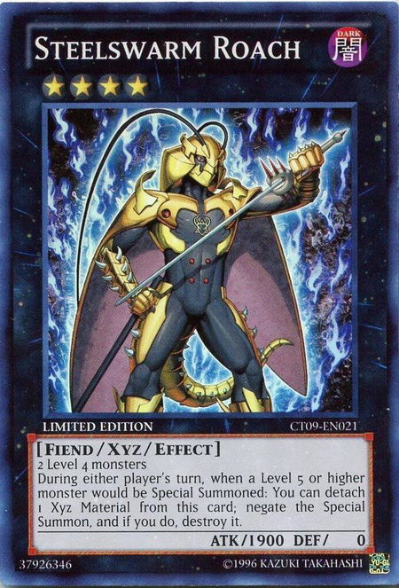 Steelswarm Roach - 2012 Collectors Tin YuGiOh trading card