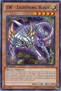 ZW - Lightning Blade - Cosmo Blazer (CBLZ) #CBLZ-EN005 - Rare YuGiOh Trading Card