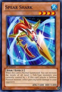 Spear Shark - Cosmo Blazer (CBLZ) #CBLZ-EN009 - Common / Short Print YuGiOh Trading Card