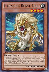 Heraldic Beast Leo - Cosmo Blazer YuGiOh trading card