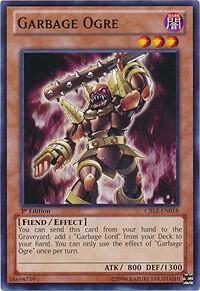 Garbage Ogre - Cosmo Blazer YuGiOh trading card