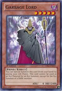 Garbage Lord - Cosmo Blazer YuGiOh trading card