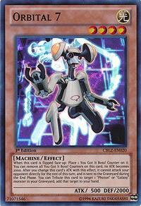 Orbital 7 - Cosmo Blazer YuGiOh trading card