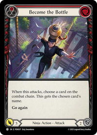 Become The Bottle (Red) - Compendium of Rathe (PEN) #PEN037 - Common Flesh and Blood Trading Card