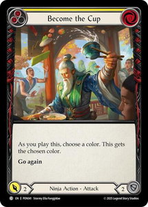 Become The Cup (Yellow) - Compendium of Rathe (PEN) #PEN041 - Common Flesh and Blood Trading Card