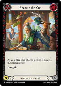 Become The Cup (Blue) - Compendium of Rathe (PEN) #PEN042 - Common Flesh and Blood Trading Card
