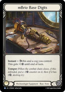Mbrio Base Digits - Compendium of Rathe (PEN) #PEN060 - Rare Flesh and Blood Trading Card