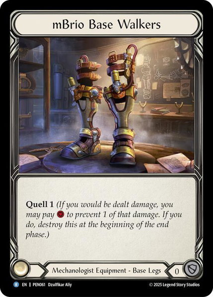 Mbrio Base Walkers - Compendium of Rathe Flesh and Blood trading card