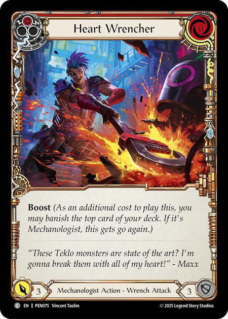 Heart Wrencher (Red) - Compendium of Rathe Flesh and Blood trading card