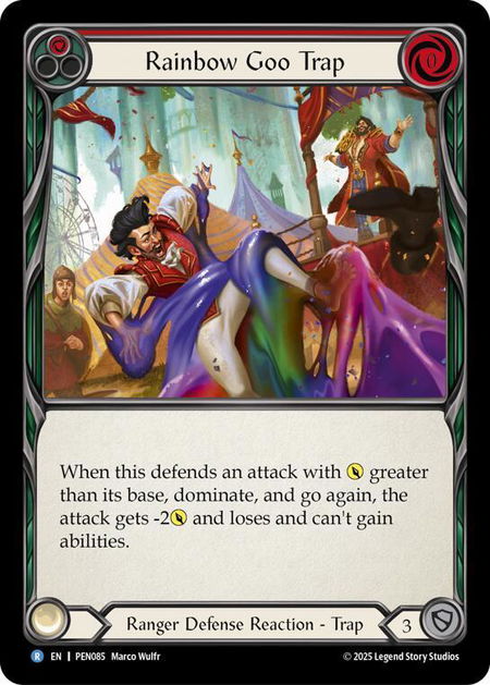 Rainbow Goo Trap (Red) - Compendium of Rathe Flesh and Blood trading card