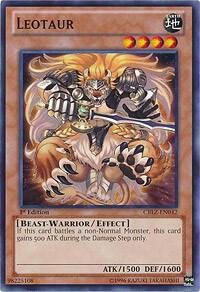 Leotaur - Cosmo Blazer (CBLZ) #CBLZ-EN042 - Common / Short Print YuGiOh Trading Card