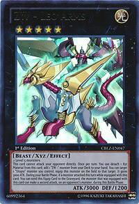 ZW - Leo Arms - Cosmo Blazer (CBLZ) #CBLZ-EN047 - Ultra Rare YuGiOh Trading Card