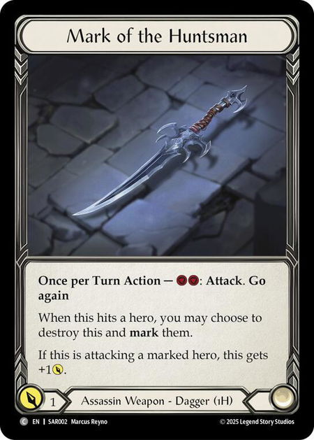 Mark of the Huntsman - Silver Age Chapter 2 Flesh and Blood trading card